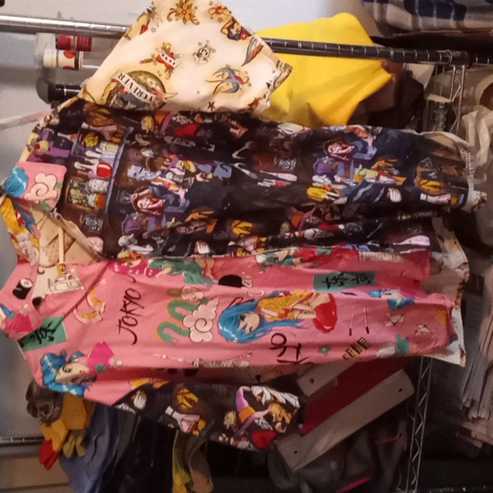 Mens XL Multi Fabric Shirt-Unique!!!